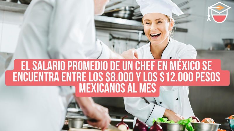 salario medio chef México